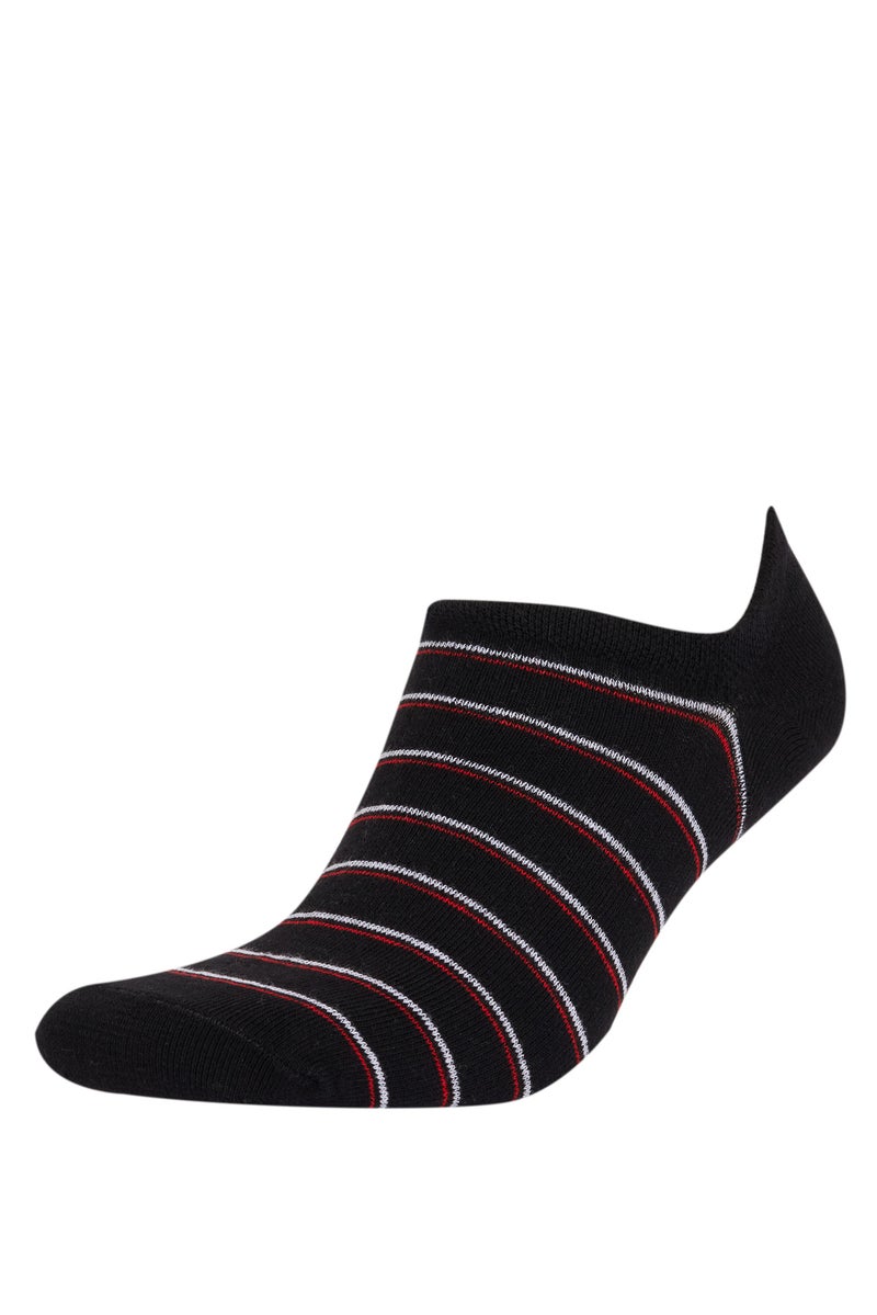 DeFacto Multicolour Man Man Striped 3 piece Step Socks Casual - Image 4